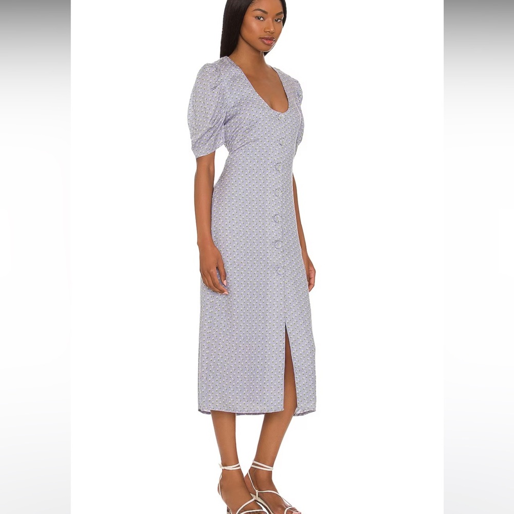 Anna Nata Victoria dress in iris violet XS